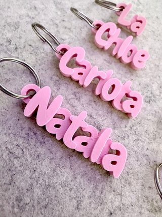Llavero personalizado.