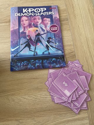 Cromos Kpop Demon Hunters Netflix