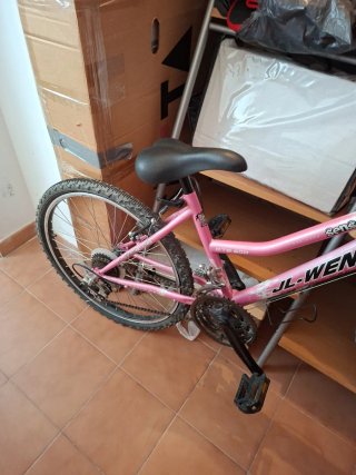 Bicicleta rosa niña de 9 años en adelante