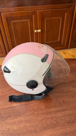 Casco Moto Rosa Zeus Royale