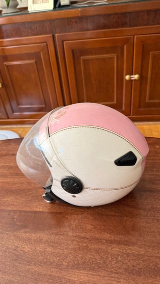 Casco Moto Rosa Zeus Royale