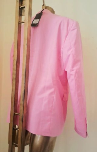 Giacca elegante rosa uomo tg. M nuova