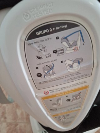 Silla de coche bebé isofix
