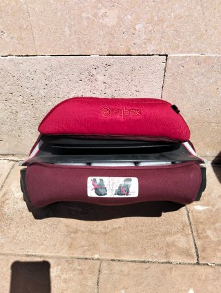 Silla coche Cybex roja