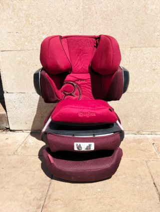 Silla coche Cybex roja