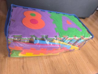 Alfombra puzzle infantil