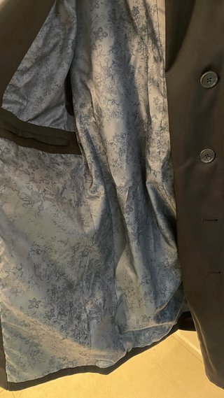 Trench IZAC Paris Hombre Talla S Azul