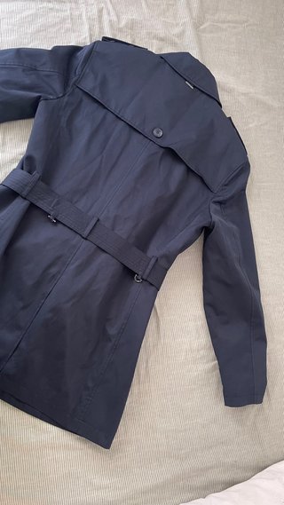 Trench IZAC Paris Hombre Talla S Azul