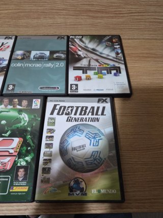 Lote 7 Juegos PC: Atletismo, V-Rally, TrackMania
