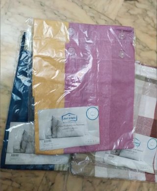 Set 2 federe cuscini letto in cotone nuove