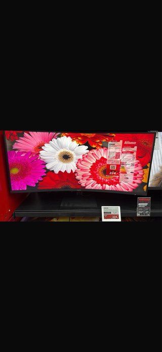 Monitor Curvo Negro