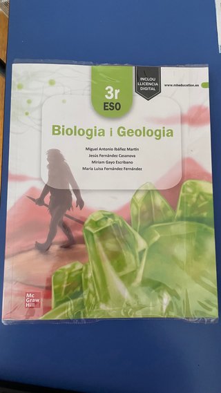Biologia i Geologia 3r ESO