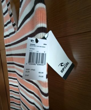 Vestido de punto a rayas Rip Curl