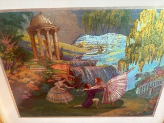 Foglio incorniciato ballet anni '90