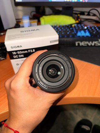 Sigma 18-50 2.8 Sony excelente, usado 3 veces