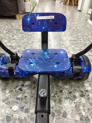 Hoverboard Kart 6,5" todoterreno con Bluetooth y luces LED para niños