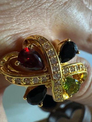Anello cocktail oro 18k