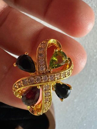 Anello cocktail oro 18k