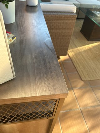 Mueble auxiliar estilo industrial