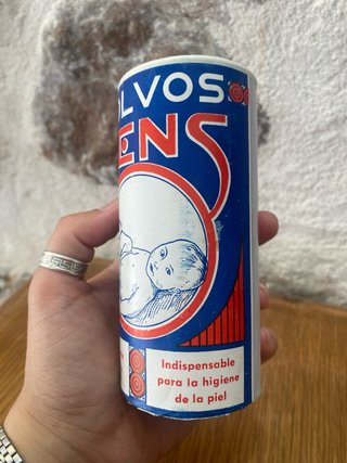 Polvos de talco “POLVOS NENS” antiguos