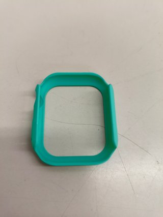 Funda Anybase Apple Watch 41 mm Series 8/9/SE 2 carcasa rígida ultrafina verde transparente