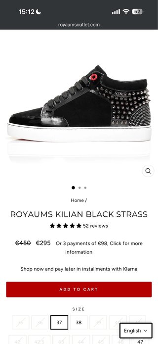 Royaums Piel Ante Cuero Talla 41 Negro Plata (8)
