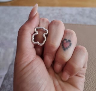 Anillo Tous Oso Silueta Talla 12