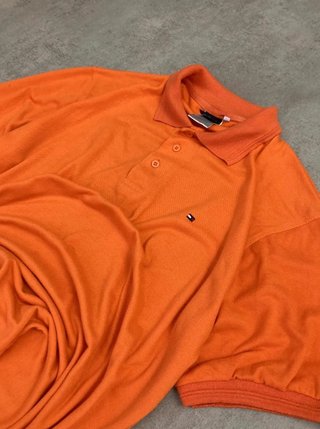 Polo Tommy Hilfiger Vintage Naranja 90s