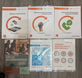 Pack Libros de 1º Gestión Administrativa