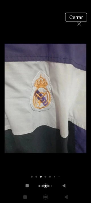 Chándal Real Madrid Hummel Morado/Blanco/Negro