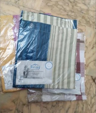 Set 2 federe cuscini letto in cotone nuove