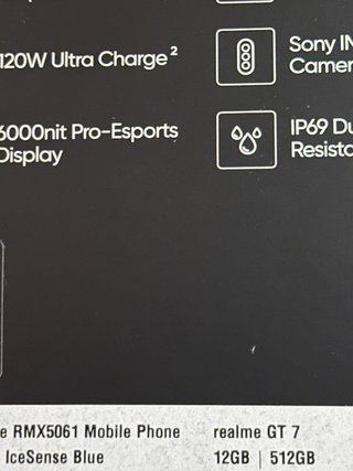 Realme GT7 512GB NO NEGOCIABLE