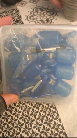 Porta señuelos con pinza