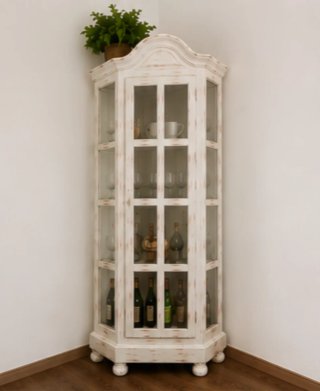 Conjunto Comedor Rústico Provenzal Pino Macizo