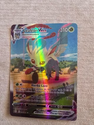 Carta Pokémon Leafeon VMAX 205/203