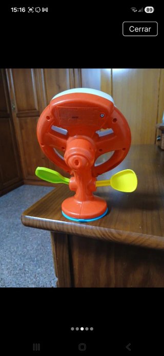 Volante infantil de juego