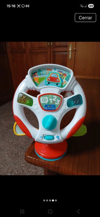 Volante infantil de juego