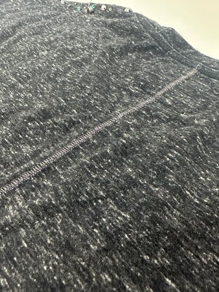 Camiseta Superdry Mujer Gris Oscuro Talla M