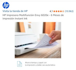 Stampante multifunzione HP Envy 6020e bianca