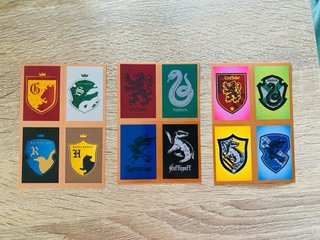 Cromos Escudos Harry Potter