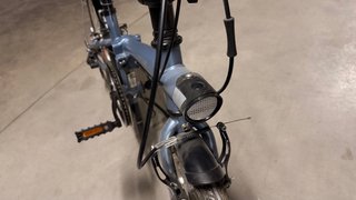 Bicicleta Plegable Decathlon Azul