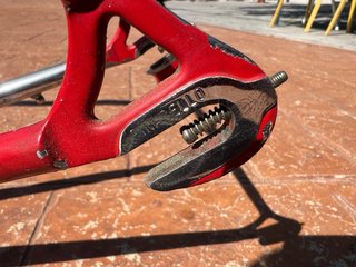 Cuadro Pinarello Rojo con Horquilla T.53