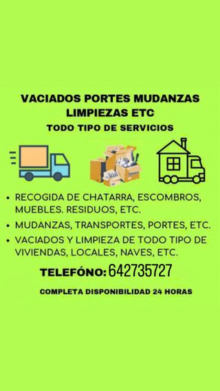 LIMPIEZAS Y RECOGIDAS