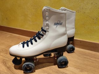 Patines California Cuero Blanco Talla 40