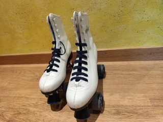 Patines California Cuero Blanco Talla 40
