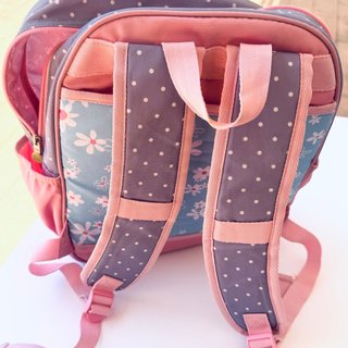 Mochila escolar Enso Daisy flores y abejas