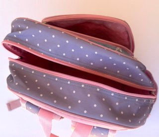 Mochila escolar Enso Daisy flores y abejas