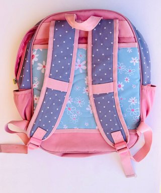 Mochila escolar Enso Daisy flores y abejas