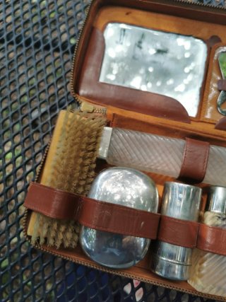 Set da viaggio uomo vintage