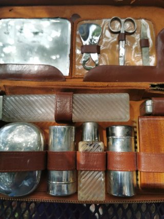 Set da viaggio uomo vintage